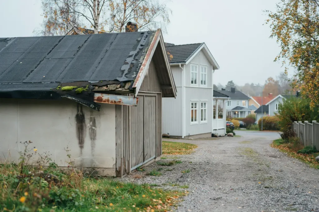 byta garagetak tecken p att det r dags och s v ljer du r tt l sning f r huset