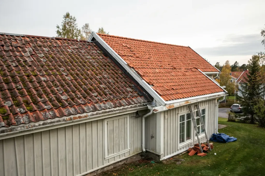 takrenovering eller takbyte s avg r du vilken l sning som l nar sig f r din villa